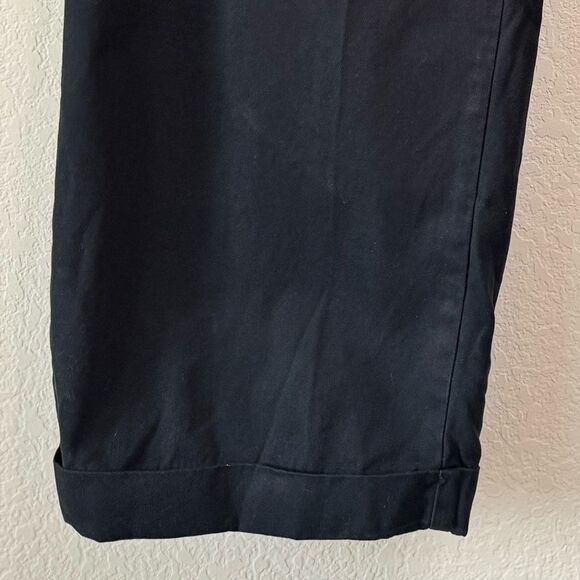 Polo Ralph Lauren Men’s 40x32 Black Prospect Pants Cropped Cuffed Hem 28” inseam - Picture 3 of 7